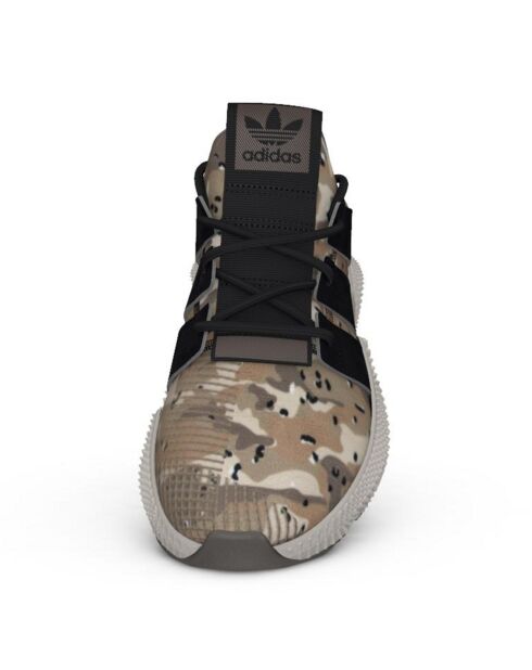 Baskets Prophere imprimé camo beige/kaki