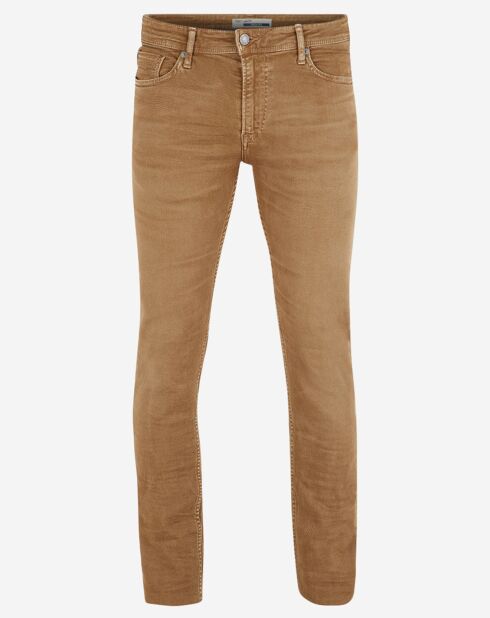 Jean Reeple beige foncé