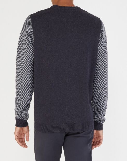 Jersey Peans negro jaspeado/gris