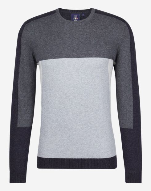 Jersey Peleo negro jaspeado y gris