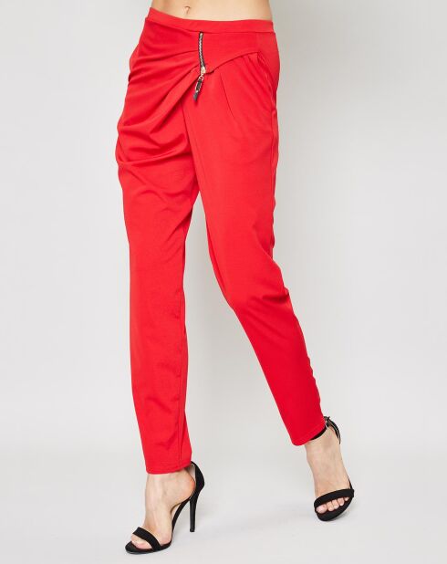 Pantalon Denis rouge