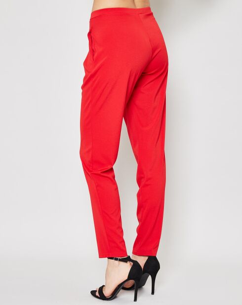 Pantalon Denis rouge
