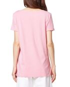 T-Shirt motif en sequins rose