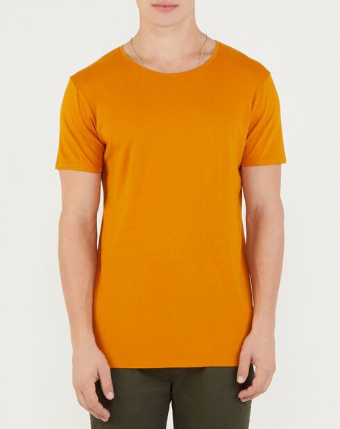 Camiseta amarilla de manga corta