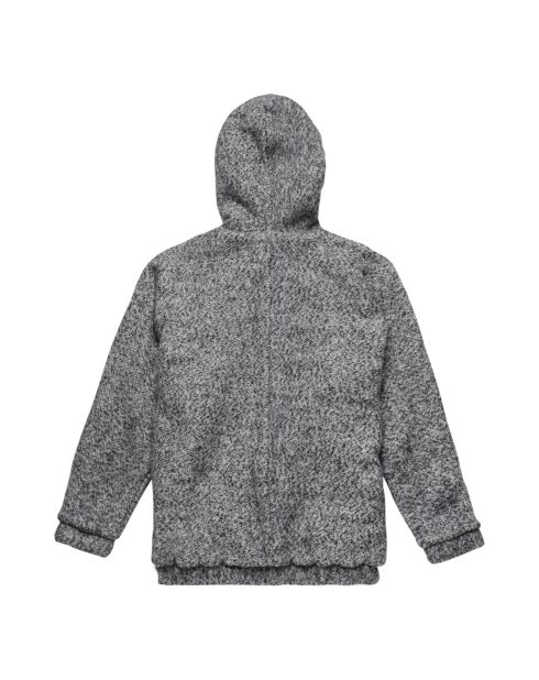 Gilet fourré Double Sherpa gris