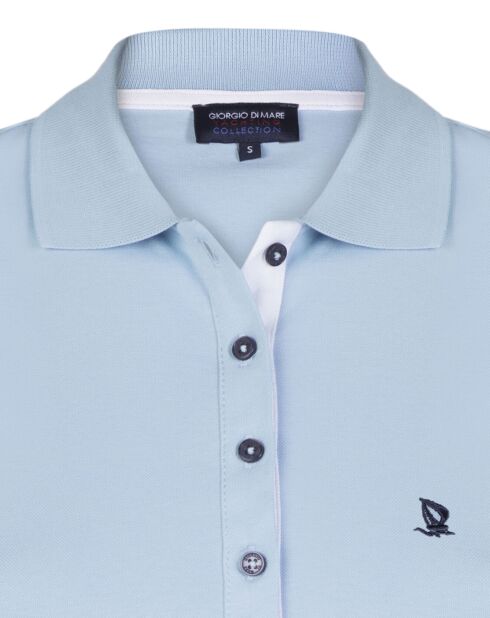 Robe Polo bleu clair