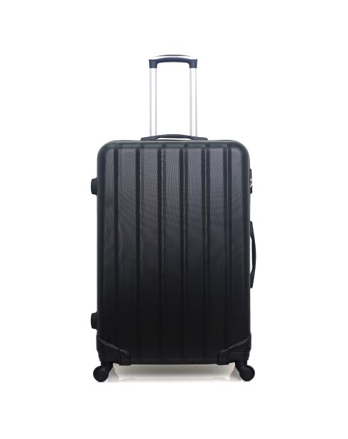 3 koffers 4 wielen Himalaya 55/65/75cm zwart