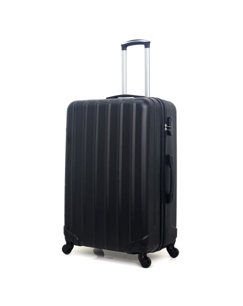 3 koffers 4 wielen Himalaya 55/65/75cm zwart