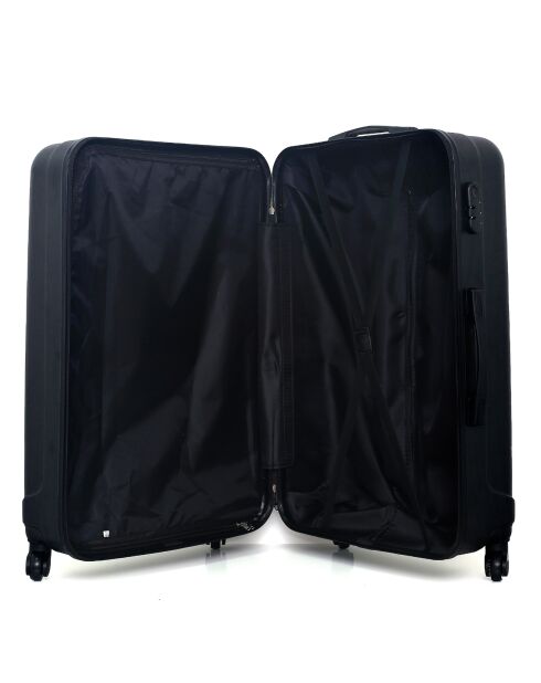 3 koffers 4 wielen Himalaya 55/65/75cm zwart