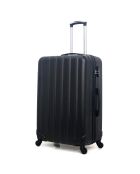 Maleta Himalaya de larga estancia con 4 ruedas, 75 cm, negra