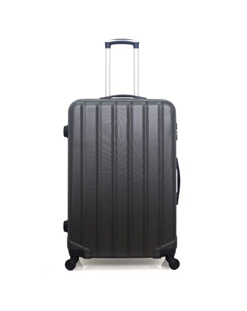 3 Koffers 4 wielen Himalaya 55/65/75cm donkergrijs