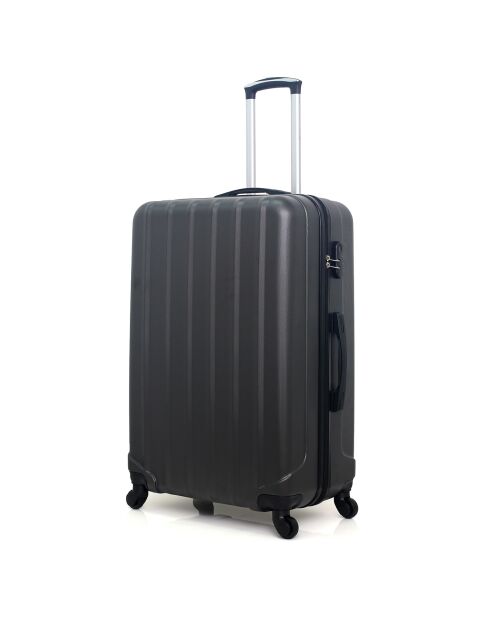 3 Koffers 4 wielen Himalaya 55/65/75cm donkergrijs