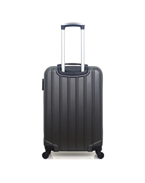 Valigia Himalaya Medium Stay a 4 ruote 65 cm grigio scuro