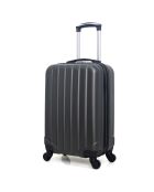Valise Cabine 4 roues Himalaya 55 cm gris foncé