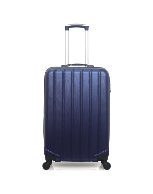 Himalaya koffer met 4 enkele wielen, medium stay, 65 cm, marineblauw