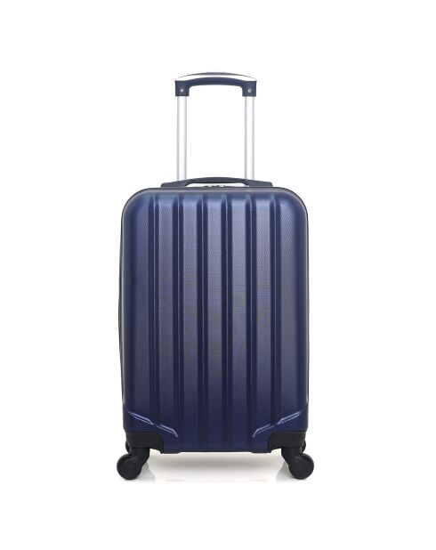Valise Cabine 4 roues Himalaya 55 cm bleu marine