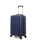 Valise Cabine 4 roues Himalaya 55 cm bleu marine
