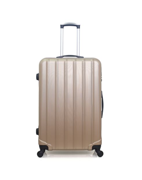 3 Valises 4 roues Himalaya 55/65/75cm beige