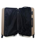 3 Valises 4 roues Himalaya 55/65/75cm beige