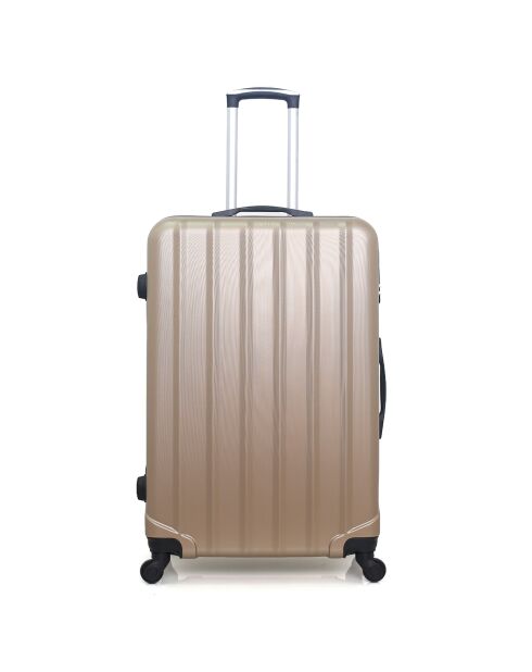 Himalaya Reisekoffer mit 4 Rädern, 75 cm, beige