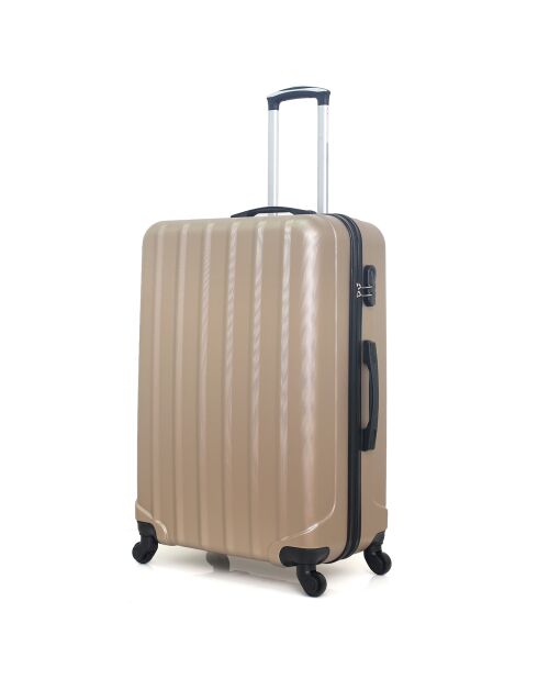 Himalaya Reisekoffer mit 4 Rädern, 75 cm, beige