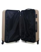 Himalaya Reisekoffer mit 4 Rädern, 75 cm, beige