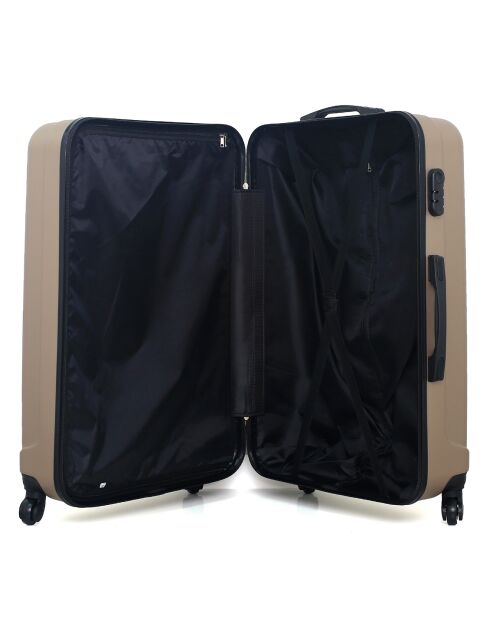 Himalaya Reisekoffer mit 4 Rädern, 75 cm, beige