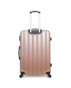 3 valigie 4 ruote Himalaya 55/65/75cm oro rosa