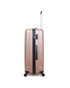 3 valigie 4 ruote Himalaya 55/65/75cm oro rosa