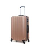 3 valigie 4 ruote Himalaya 55/65/75cm oro rosa