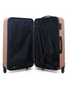 Himalaya Long Stay koffer met 4 wielen 75 cm roségoud