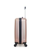 Valise Cabine 4 roues Himalaya 55 cm rose doré