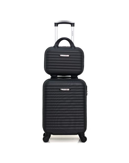 Maleta Cabin & Vanity de 4 ruedas individuales Brazilia-H 50/30 cm negra