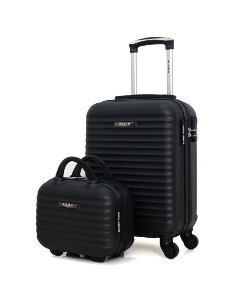 Maleta Cabin & Vanity de 4 ruedas individuales Brazilia-H 50/30 cm negra