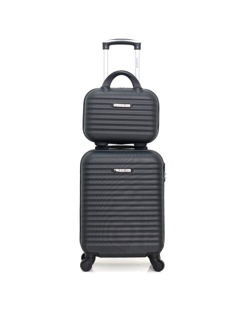 Cabin & Vanity Koffer 4 Einzelräder Brazilia-H 50/30cm dunkelgrau