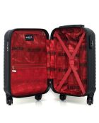 Cabin & Vanity koffer 4 enkele wielen Brazilia-H 50/30cm donkergrijs
