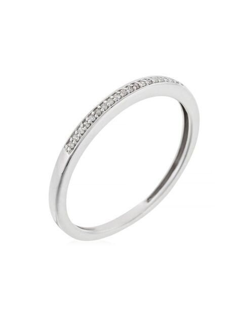 Bague Alliance My love Diamants 0.05 ct or blanc