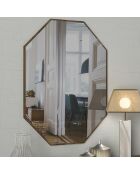 Miroir Lost noyer - 70x45x2 cm
