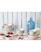 Service Complet Pastel rose pastel/bleu pastel/vert pastel - 42 pièces