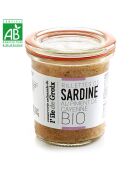 Pot de Rillettes de Sardines au Piment de Cayenne Bio 100 gr