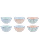 Service Les essentiels Pastel rose pastel/bleu pastel/vert pastel - 18 pièces