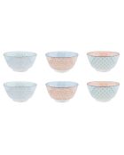 Service Complet Pastel rose pastel/bleu pastel/vert pastel - 42 pièces