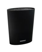 Zwart messenblok - 15,6x6,6x22 cm