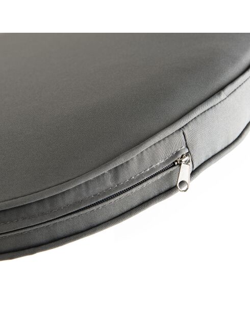 Fauteuil Victoire beige/gris - 63x62x78 cm