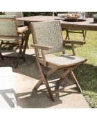 2 Fauteuils pliants Victoire bois