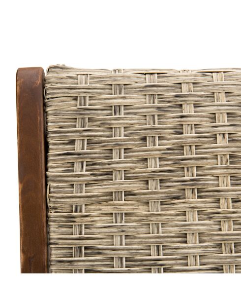 2 houten opvouwbare fauteuils van Victoire