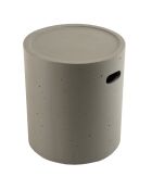 Table d'appoint Hans béton - 40x40x45 cm