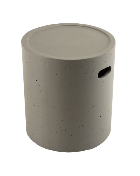 Table d'appoint Hans béton - 40x40x45 cm