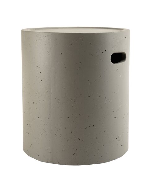 Table d'appoint Hans béton - 40x40x45 cm