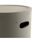 Table d'appoint Hans béton - 40x40x45 cm